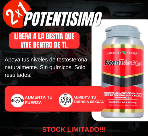 ¡Potentísimo 2x1! Doble potencia, misma bestia.