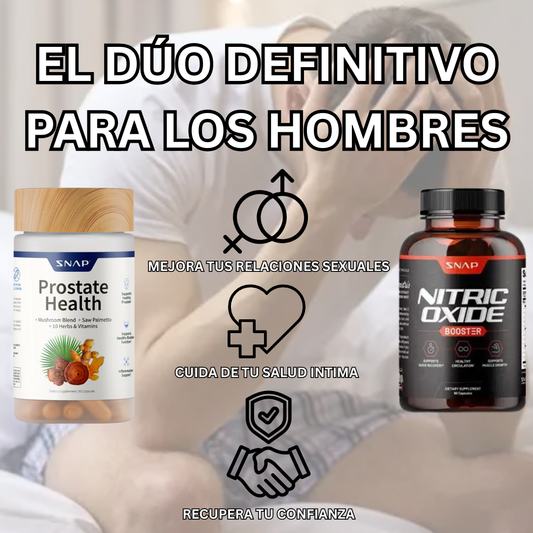 NITRIC OXIDE Y PROSTATE HEALTH - PROMO 2X1 DISPONIBLE